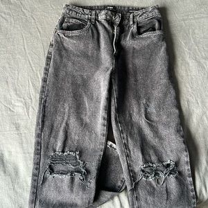 straight leg jeans